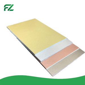 Panneau de décoration de plafond personnalisable, imperméable et ignifuge, en feuille d'aluminium alvéolaire - Product Image 1