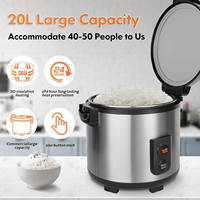 Qualité supérieure Deluxe Cuiseur À Riz Vente Chaude 1.0L-2.8L Capacités Électrique Numérique Multi-Fonction Automatique Maintien Au Chaud RV