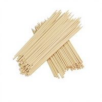 Brochettes en bambou pour barbecue, 30*20cm, rondes, jetables, biodégradables, 10 000 pièces