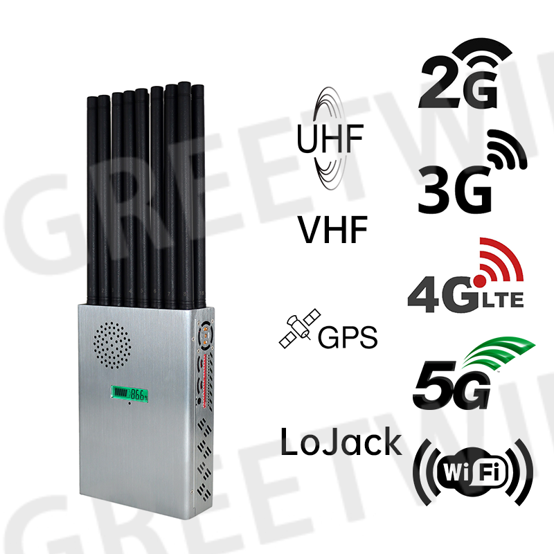 Greetwin Портативный 18 каналов GSM CDMA LTE 3G 4G 5G WIFI GPS Lojack