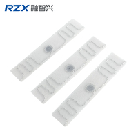 Nouvelle étiquette RFID UHF 860-960 MHz pour blanchisserie, modèle ISO, étanche, lavable, flexible, avec puce pour le suivi du linge, des serviettes et des draps