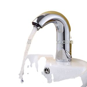 دولفين التلقائي خلاط الإلكترونية صنبور مصرف حر اليدين ، صنبور مزود بمستشعر تلقائي ، عالية الجودة النحاس الكروم صنبور - Product Image 1