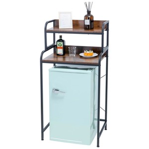 Support de rangement pour réfrigérateur de bar de cuisine à domicile Étagères d'organisation sur pied Étagère pour <span class=keywords><strong>boulanger</strong></span> Support pour four à micro-ondes Mini étagère pour réfrigérateur - Product Image 6