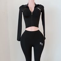 Body Dupe ensembles d'entraînement personnalisés vêtements de détente pour femmes veste jogging à capuche avec fermeture éclair pantalon évasé legging 2 pièces ensemble de survêtements pour femmes