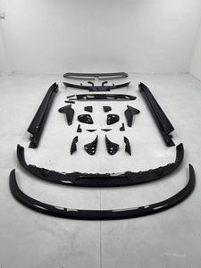 ZNDR Nouveau Kit Carrosserie en Fibre de Carbone pour Turbo 4S, Pièces de Remplacement Auto-adhésives : Lame Avant, Diffuseur, Spoiler, Jupes Latérales - Product Image 2