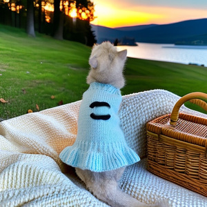 Suéter Clásico para Perro en Color Sólido, Personalizado, para Otoño e Invierno, Ropa para Mascotas - Product Image 3