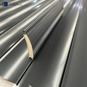 <span class=keywords><strong>Porte</strong></span> de garage enroulable anti-effraction en alliage d'aluminium Newton avec isolation thermique électrique - Product Image 6