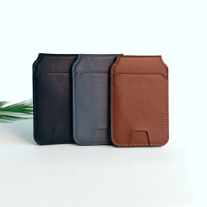 2024 personnalisé luxe nouveau populaire multi-fonction PU portefeuille en cuir porte-carte magnétique magnétique téléphone carte de crédit - Product Image 1