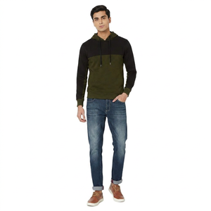 Sudadera con Capucha de Lujo para Hombre, Estampada, 100% Algodón, Cálida y Térmica, para Otoño e Invierno, Ropa Casual Masculina - Product Image 1