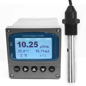 Iletkenlik ölçer izleme cihazı, sulama suyunun iletkenliğini izlemek için kullanılır.