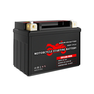 แพ็คแบตเตอรี่โซเดียมไอออน na สำหรับรถจักรยานยนต์195CCA 6.5Ah 12V รอบลึก - Product Image 1
