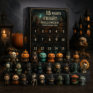 Caja Sorpresa con Figuras Coleccionables en Miniatura, Calendario de Adviento con <span class=keywords><strong>31</strong></span> Días de Cuenta Regresiva, Set de Regalo - Product Image 1