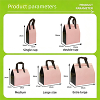 Sac isotherme personnalisé en non-tissé avec doublure en aluminium pour la conservation de la chaleur, idéal pour les restaurants, les plats à emporter et la livraison de desserts