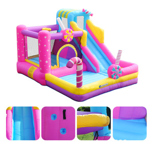 <span class=keywords><strong>Château</strong></span> Gonflable Danseur Sucré pour Enfants, Trampoline Intérieur, Toboggan Extérieur, Lit de Saut, Petit <span class=keywords><strong>Château</strong></span> Ludique - Product Image 4