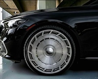 Rueda de Repuesto Maybach de Aspecto Lujoso, Diseño Clásico de Una o Varias Radias, Acabado Pulido Espejo, Superficie Bicolor para Automóvil