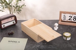 Caja <span class=keywords><strong>de</strong></span> extracción <span class=keywords><strong>de</strong></span> <span class=keywords><strong>madera</strong></span> maciza Rectangular personalizada, caja <span class=keywords><strong>de</strong></span> colección <span class=keywords><strong>de</strong></span> regalo con cubierta deslizante, caja <span class=keywords><strong>de</strong></span> almacenamiento <span class=keywords><strong>de</strong></span> <span class=keywords><strong>troncos</strong></span> - Product Image 3