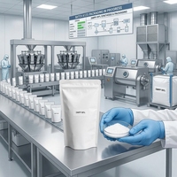 Chlorhydrate de thiamine, vitamine B1, qualité USP FCC, poudre de qualité alimentaire, CAS 67-03-8, additif alimentaire pour supplément nutritionnel, fournisseur.