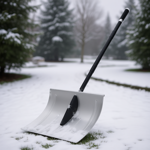 Pelle à neige en alliage d'aluminium de 16 pouces, poignée antidérapante, design léger et détachable pour le déneigement du jardin - Product Image 2