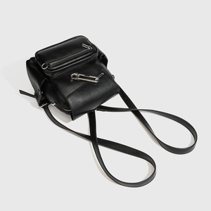 Fabrication OEM de sacs en cuir vegan personnalisés, sacs à dos de marque pour femmes, sacs à dos de grande capacité pour filles - Product Image 5