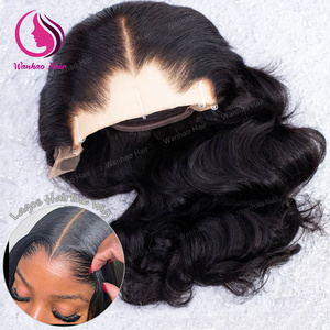 วิกผมบ๊อบสั้นทรง M แบบผมเวียดนามแท้ Remy Hair 13x4  แบบไม่ต้องใช้กาว  ฐานลูกไม้ HD  แบบตรง  พร้อมไรผมต่ำแบบ Lagos - Product Image 4