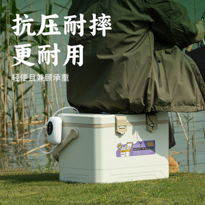 Insulated <b>Cooler</b> <b>Box</b> 10L Portable For Outdoor Camping Picnics Food Delivery - Product Image 5
