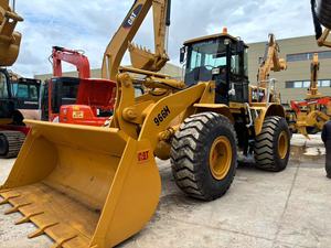 Chargeuse sur pneus CAT 966H d'occasion, moteur Caterpillar C11 d'origine, chargeuse frontale 966H pour le transport de matériaux miniers - Product Image 1