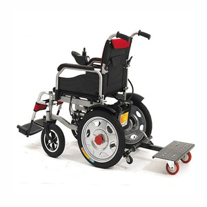 Fauteuil roulant électrique avec remorque à pédales arrière pour personnes handicapées et personnes âgées, aide à la mobilité - Product Image 3