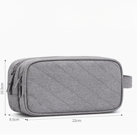 Sac de rangement pour cordon d'alimentation d'ordinateur portable, chargeur, souris multifonctionnelle, écouteurs, câble de données, sac de rangement numérique