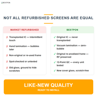 Remplacement pour l'écran OLED du Samsung Galaxy S8 Plus, panneau d'origine + verre remplaçable, avec cadre d'origine, grade A