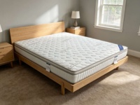 Großhandel Kühlgel-Memory-Foam-Hybridmatratze Atmungsaktive Taschenfederkernmatratze Mittelfest 25cm Dicke für Hotel Krankenhaus OEM Maßanfertigung