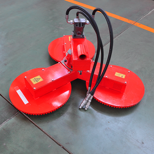 JINKE piccolo <span class=keywords><strong>trattore</strong></span>/escavatore flagello falciatrice con intorno alla pila di fissaggio della testa del prodotto forestale - Product Image 4