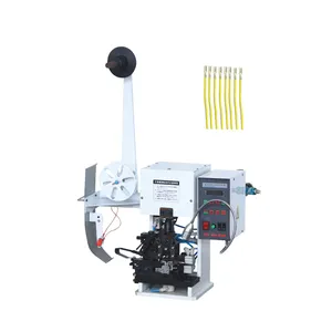 Automatic cable harness assembly equipment electrical wire crimping semi automatic strip crimp machine