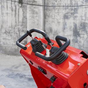 Mini Skid Steer <span class=keywords><strong>Loader</strong></span> Pequeno Máquinas Peso 1200kg Roda Tipo Carregador Preço Barato para Venda - Product Image 6
