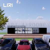 Grande Structure gonflable, terrain de Football gonflable, Tennis de Table, dôme d'air, tente de Sport, prix