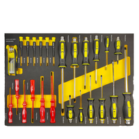 Ensemble de 6 tiroirs à outils de la marque Newstar, fabricant professionnel, outils à main CR-V, y compris tournevis, douilles, pinces, usage industriel, personnalisation OEM