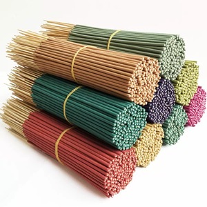 Encens en poudre de bambou de 8,6 pouces (22 cm), écologique, sans odeur, parfum bois de santal, pour toutes les saisons, fabriqué à partir d'ingrédients naturels purs - Product Image 1