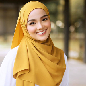 Hiyab Musulmán de Alta Calidad, Pañuelo de Moda Árabe, Chal de Oración, Hiyab Sexy de Malasia para Mujer, Hiyabs de Chifón, Muestra Gratis. SHENAIFEI - Product Image 3