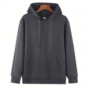 Sweat-shirts en coton personnalisés de haute qualité avec logo, sweats à capuche en molleton épais, sweats à capuche vierges surdimensionnés pour hommes, grandes tailles - Product Image 4