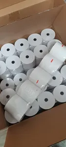 Thermal Paper 80*60/70/80mm ATM POS Bank Cash Register Thermal Paper Roll Red Arrow Custom Carton Single POS Machine ATM Machine