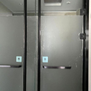 Cabine de douche coulissante carrée d'hôtels modernes en bois ABS de 10mm d'épaisseur avec cadre poli plateau en verre rectangulaire de 8mm d'épaisseur à faible quantité minimale de commande - Product Image 6