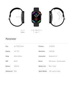 IP68นาฬิกาอัจฉริยะกันน้ำ PK G9 <span class=keywords><strong>S8</strong></span> I8อัลตร้าโปรแมกซ์ X8อัลตร้าพลัส4G นาฬิกาอัจฉริยะ2024 reloj inteligente homebre mujer - Product Image 5