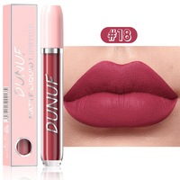 Rouge à lèvres liquide mat 25 couleurs, imperméable, longue tenue, non desséchant, effet velours pour femmes