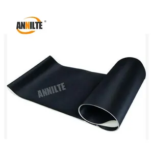 Annilte Fabricante Máquina de caminhada de baixo ruído Pvc Treadmill transporte Belt correndo Black Rubber treadmill andando cinto