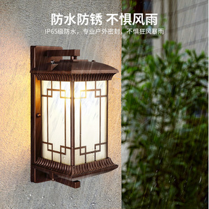 โคมไฟติดผนังภายนอกแบบกันน้ำสำหรับวิลล่า สวน ระเบียง และเฉลียง - Product Image 4