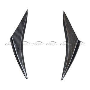 Pour Chevrolet Corvette C7 2014-2018, ailerons avant en fibre de carbone, séparateurs de pare-chocs, spoiler, accessoires de tuning automobile - Product Image 2