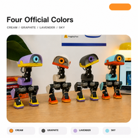 Robot interactif intelligent modulaire Open Source Mic Duck AI avec reconnaissance faciale, détection vocale et kit d'apprentissage du codage