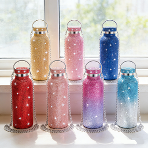 กระติกน้ำสแตนเลส 304 แบบมีไฟกระพริบ สำหรับสาวๆ ของขวัญเปิดเทอม - Product Image 5