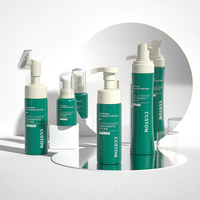 Flacon pompe vide en mousse PE 50ml/180ml/250ml pour couleur personnalisée, pour nettoyant visage, shampoing, lotion, avec impression personnalisée