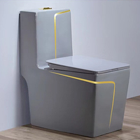 Meilleure Vente : WC en Céramique Carré Moderne et Simple, Type Siphon, Écologique, Désodorisant, Sanitaire, pour Salle de Bain