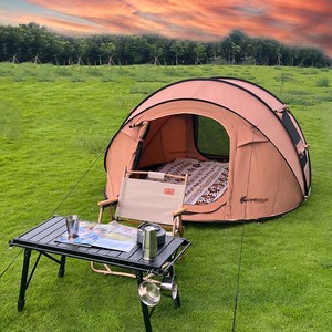 Tente de <span class=keywords><strong>camping</strong></span> automatique hydraulique pour 4 personnes, installation rapide, imperméable, tente pop-up avec système de décompression - Product Image 6